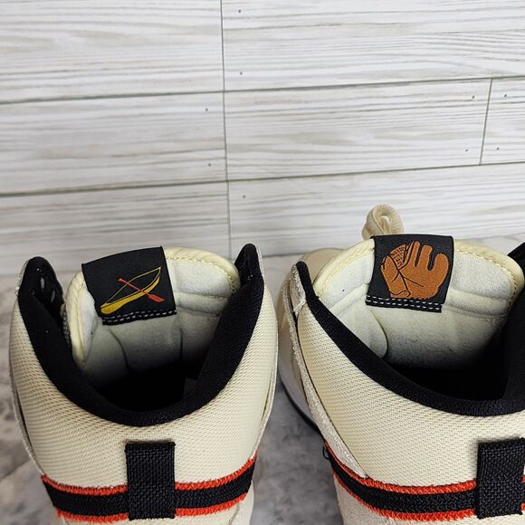 Nike SB Dunk High Pro San Francisco Giants Men's 9.5 DO9394-100 Worn 2x VNDS - Picture 7 of 13